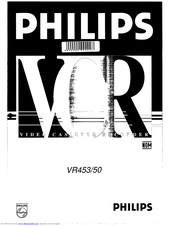 Philips VR453/50 Operating Instructions Manual