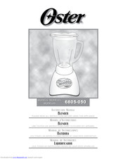 Oster 6805-050 Instruction Manual