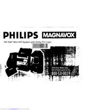 Philips/Magnavox Magnavox FW 754P Manual