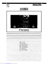 Philips FW380I User Manual