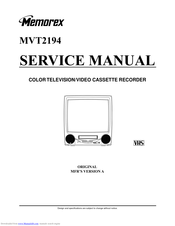 Memorex MVT2194 Service Manual