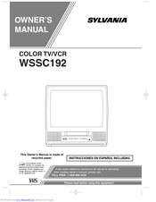 Sylvania WSSC192 Owner's Manual