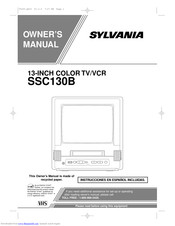 Sylvania SSC130B Owner's Manual