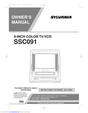 Sylvania SSC091 Owner's Manual