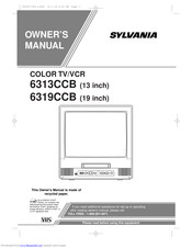 Sylvania 6319CCB Owner's Manual