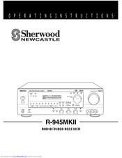 Sherwood R-945MKII Operating Instructions Manual