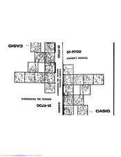 CASIO SF-9700 Owner's Manual