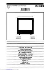 Philips 21GR2550 Operating Instructions Manual