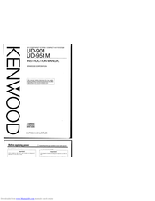 KENWOOD UD-951M Instruction Manual