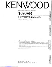 KENWOOD 1090VR Instruction Manual