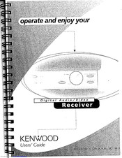 KENWOOD KRF-V9992D Operating Manual