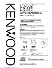 KENWOOD UD-502 Instruction Manual