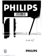 Philips 21GR1257 User Manual