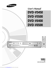 Samsung DVD-V5450 User Manual
