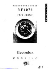 Electrolux NF4076 Futurist Instruction Book