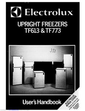 Electrolux TF773 User Handbook Manual