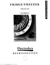 Electrolux TR5030 Linea Instruction Book