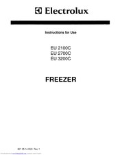 Electrolux EU 3200C Instructions For Use Manual
