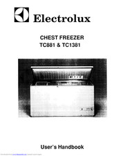 Electrolux TC881 User Handbook Manual
