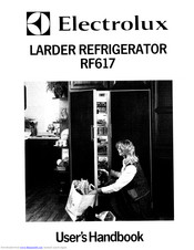 Electrolux RF617 User Handbook Manual
