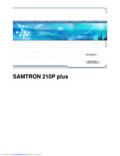 Samsung SAMTRON 210P plus User Manual