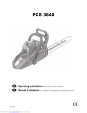 Oregon Scientific PCS 3840 Operating Instructions Manual