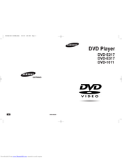 Samsung DVD-E217 User Manual