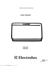Electrolux ECN 5157 Operating And Installation Manual