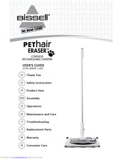 Bissell PEThair Eraser 23T6 Series User Manual