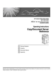 Ricoh IS 2445 Operating Instructions Manual
