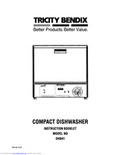 TRICITY BENDIX DH041 Instruction Booklet