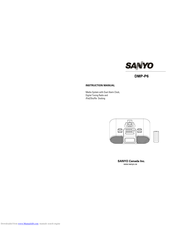 SANYO DMP-P6 Instruction Manual