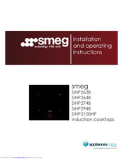 Smeg SIHP263B Installation And Operating Instructions Manual