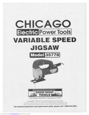 Chicago Electric 35778 User Manual