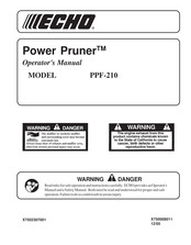 Echo Power Pruner PPF-210 Operator's Manual