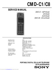 Sony CMD-C1 Service Manual