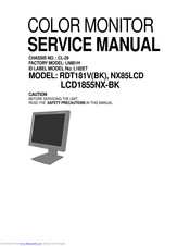 Mitsubishi LCD1855NX-BK Service Manual
