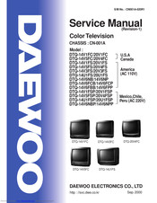 Daewoo DTQ-14V3FS/20V3FS Service Manual