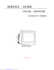 Acer AC511 SERIES Service Manual