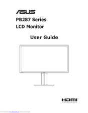 Asus PB287 Series User Manual