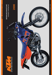 KTM LC4 ADVENTURE R 640 2000 Owner's Handbook Manual
