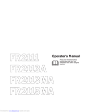 Jonsered FR2115MA Operator's Manual