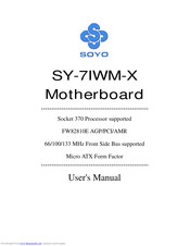 SOYO SY-7IWM-X User Manual
