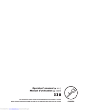 Husqvarna 336 Operator's Manual