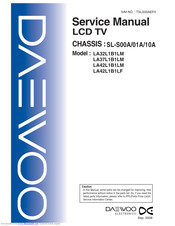 Daewoo LA37L1B1LM Service Manual