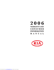 Kia 2006 Automobile User Manual