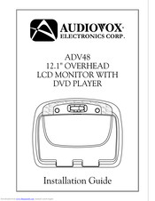 Audiovox ADV48 Installation Manual