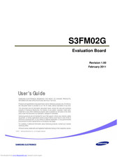 Samsung S3FM02G User Manual