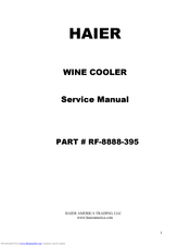 Haier HVF020ABB Service Manual