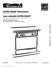 Kenmore ULTRA WASH 665.1349 Series Use & Care Manual